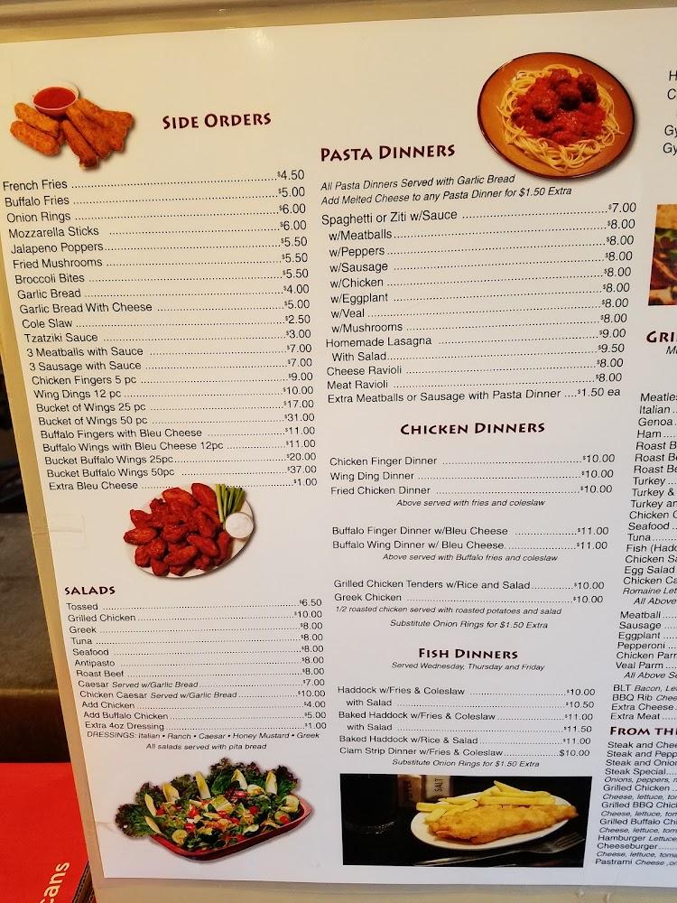 Athens Pizza Menu image 2
